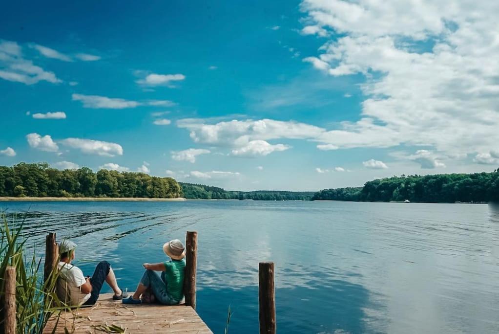 Ferienzimmer Direkt Am See Priepert Bagian luar foto